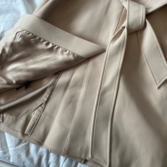 SOLD Ever New Double-breasted Belted-waist Coat 4 - Picture 6 of 14